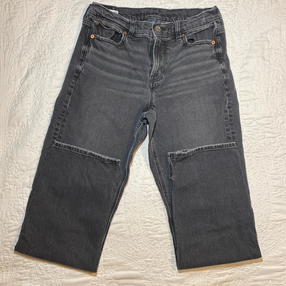 AE Dreamy Wide-Leg Jean Maddie & McKenzie Ziegler